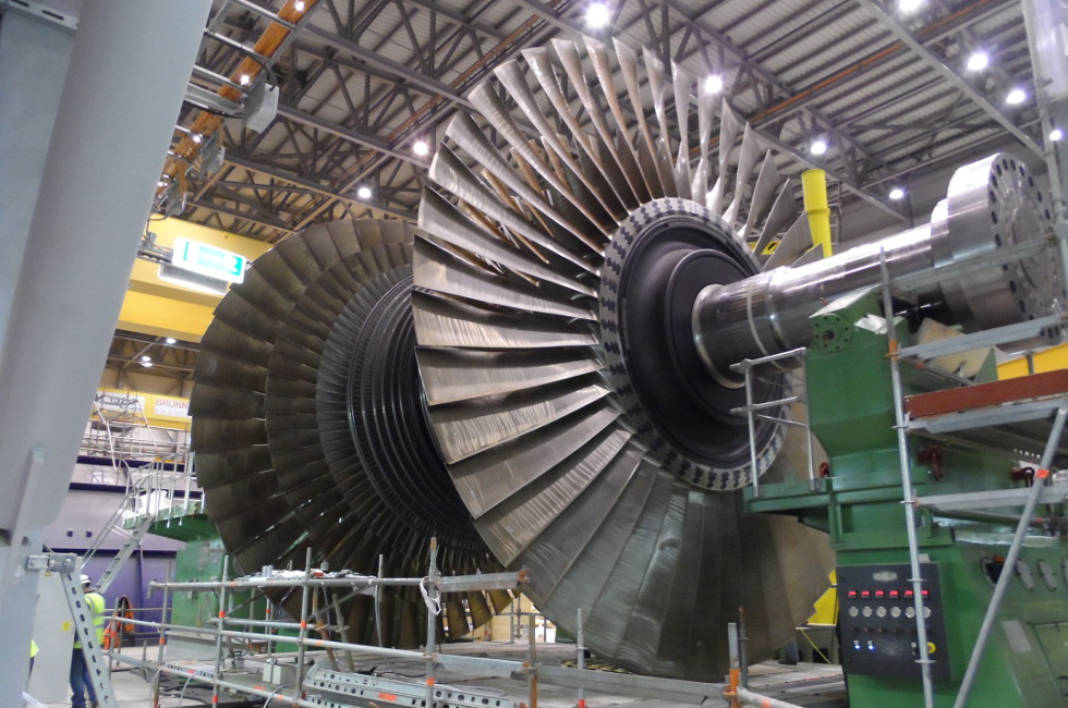 Rotor Dampfturbine